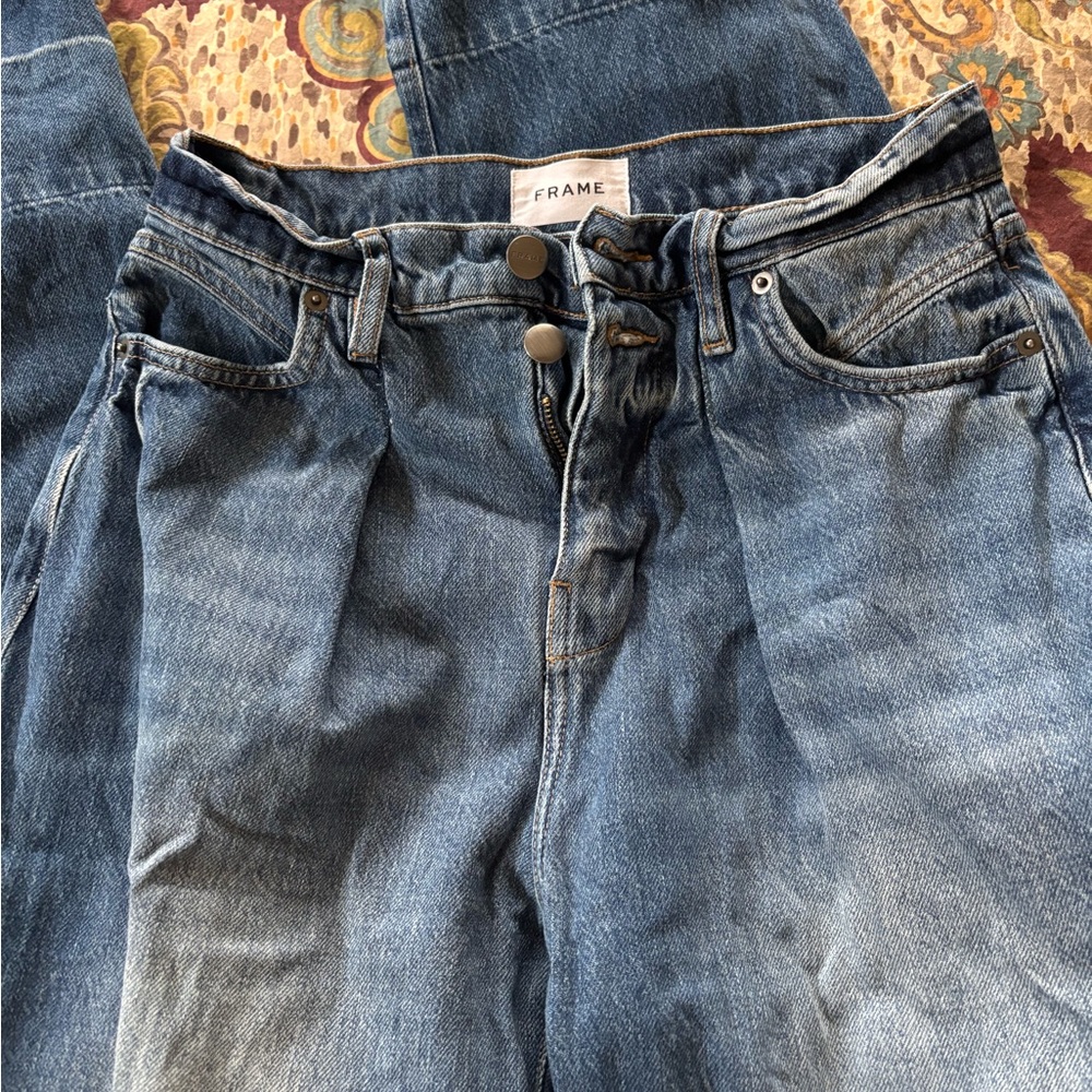 Frame Denim Classic Blue Flare Jeans - Picture 5 of 5